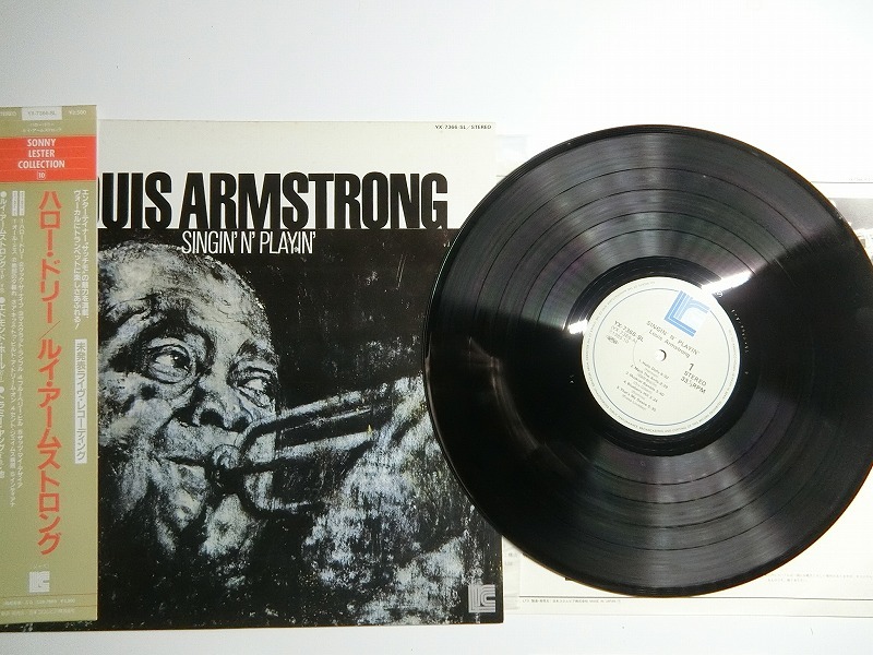 aA4:LOUIS ARMSTRONG / SINGIN’ N’ PLAYIN’ / YX-7366-SLの画像1