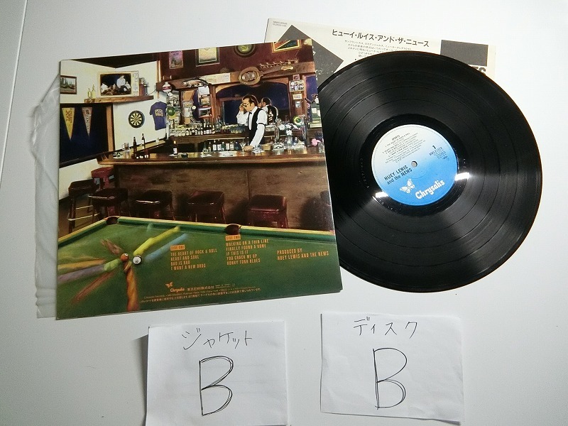 bL8:HUEY LEWIS AND THE NEWS / SPORTS / WWS-81628の画像3