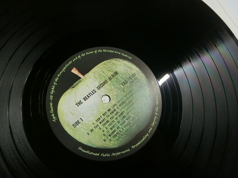 cH3:The Beatles / THE BEATLES’ SECOND ALBUM / EAS-70101_画像2