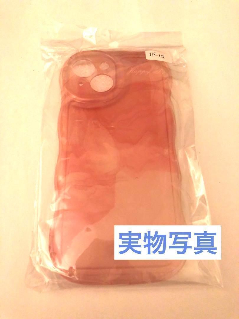 iPhone15pro　ケース　カバー　韓国　ピンク　グラデ　オシャレ　かわいい　水中_画像6