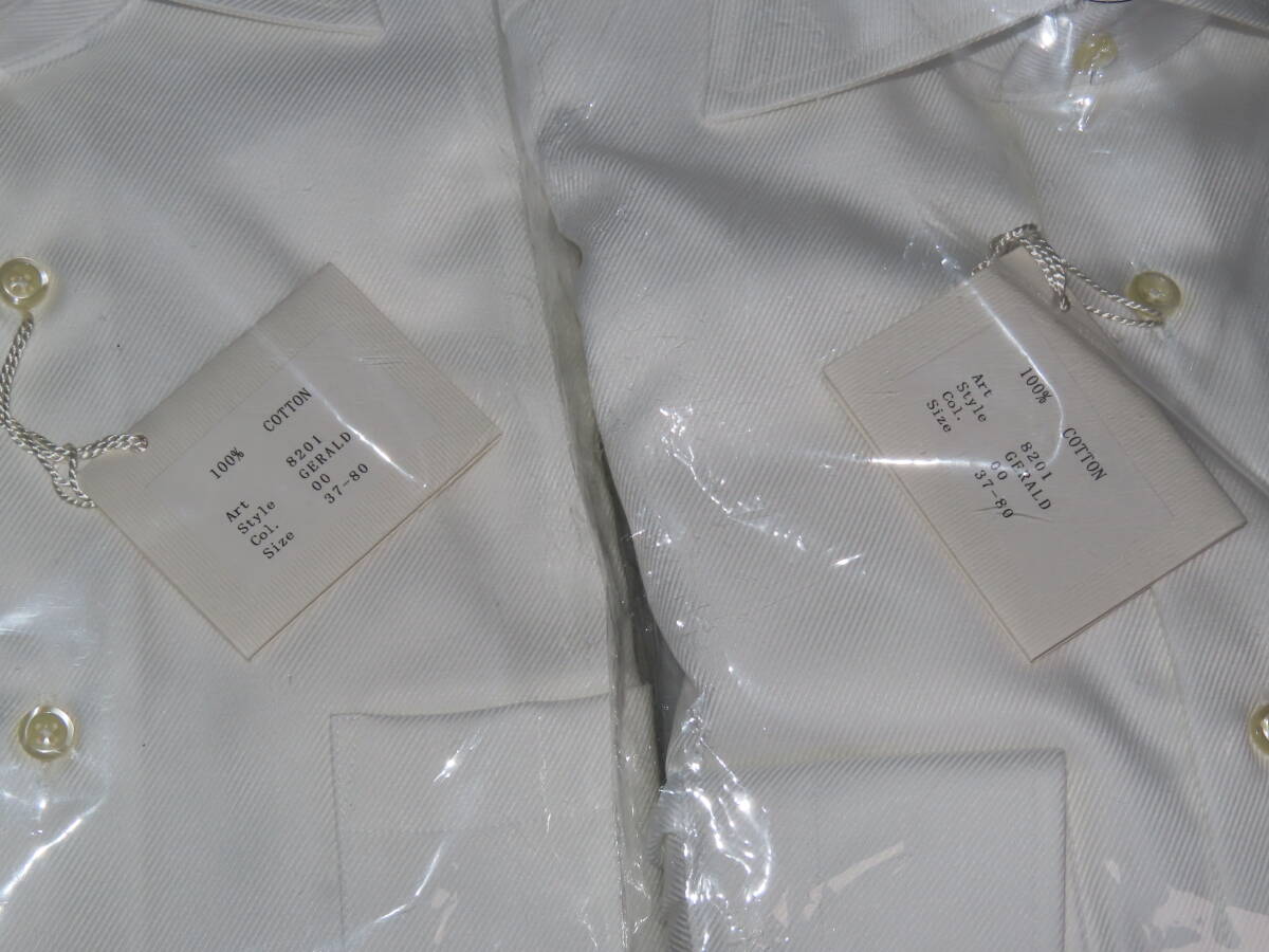 19 MADE IN HITOYOSHI ボタンダウン・ワイシャツなどアソート2枚 (37-80) 百貨店販売品 人吉シャツ 高級シャツ の画像2