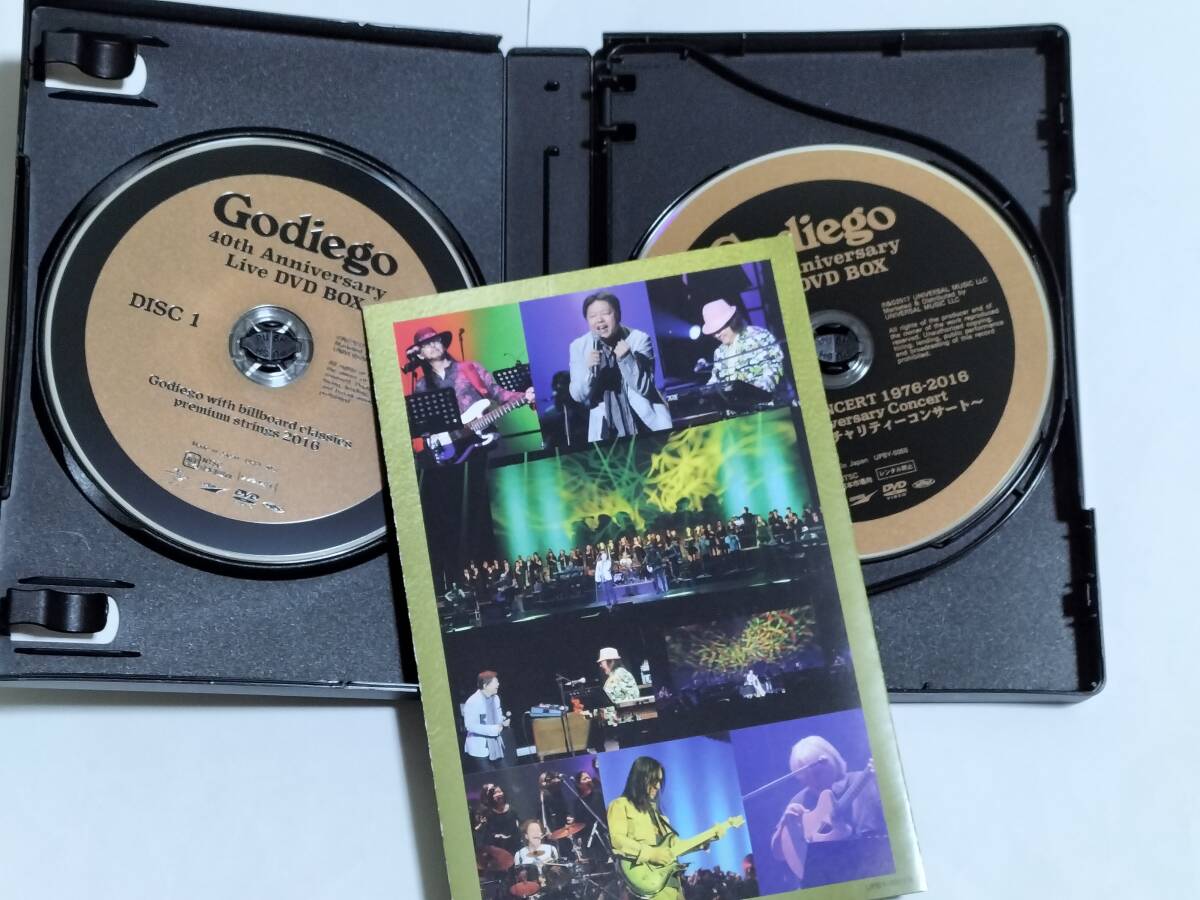 ゴダイゴ Godiego 40th Anniversary Live DVD BOX 送料無料の画像3