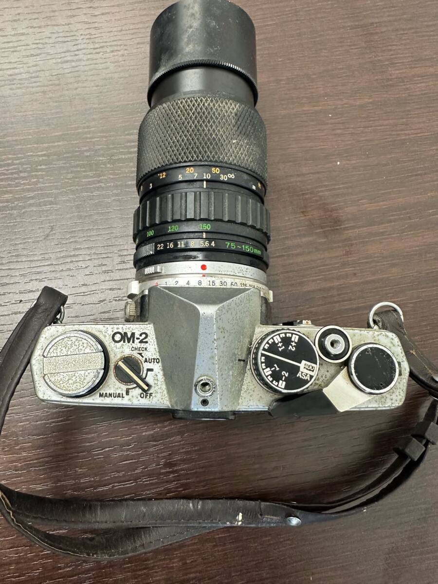 #4981 OLYMPUS OM-2 75-150mm カメラ レンズ 動作未確認 ジャンク 整理品の画像2