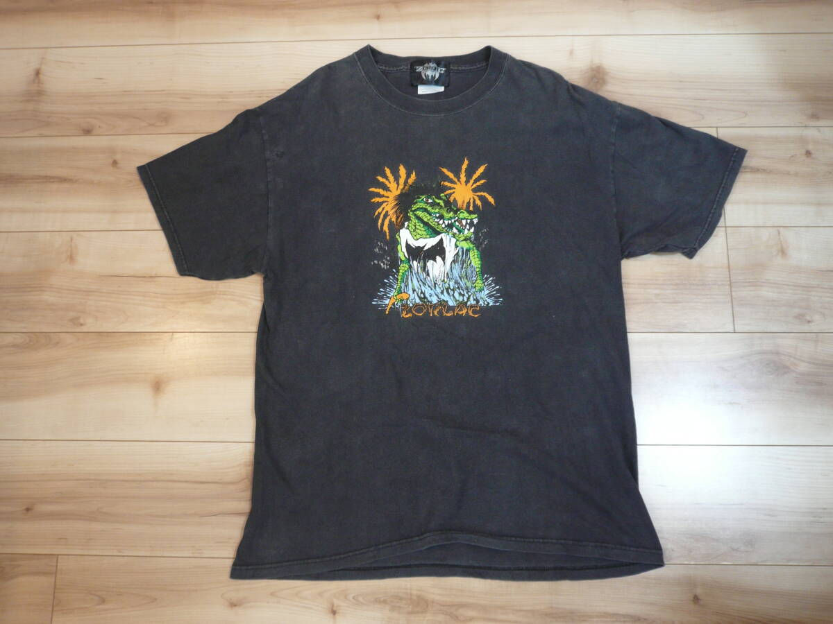 90s PUSHEADデザイン ZORLAC ゾーラック ヴィンテージＴシャツ L