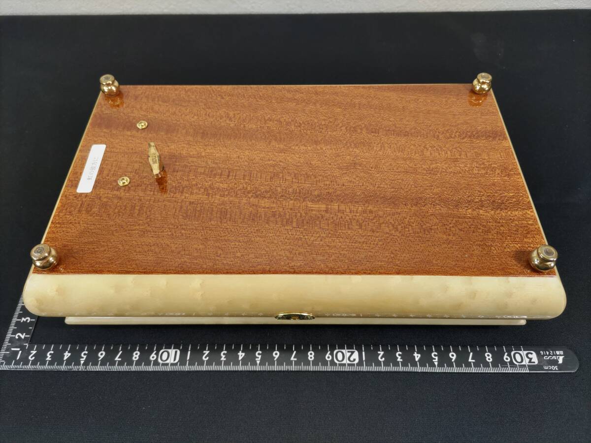 送料無料 小樽オルゴール堂 象嵌細工・オルゴール・H7×W27 送料無料 小樽オルゴール堂 象嵌細工・オルゴール・H7×W27