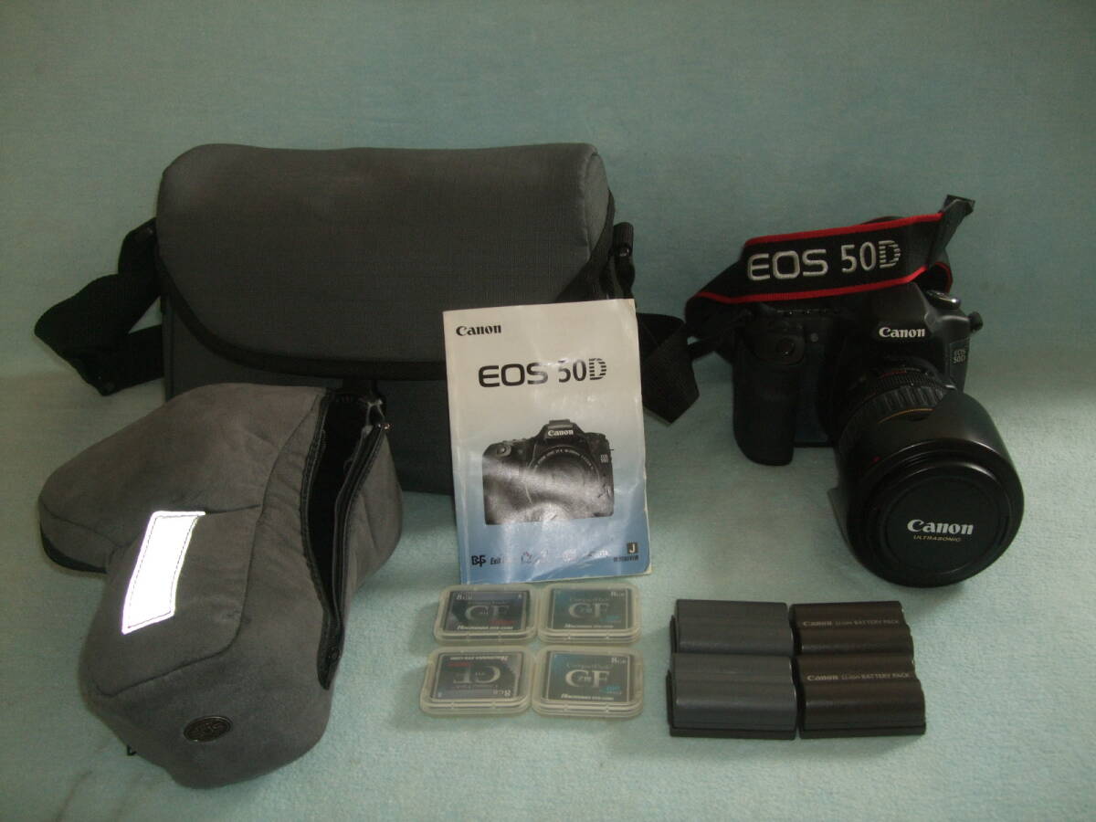 送料無料、【動作未確認】キャノン Canon EOS 50D 28-135mm 1:3.5-5.6 _画像1