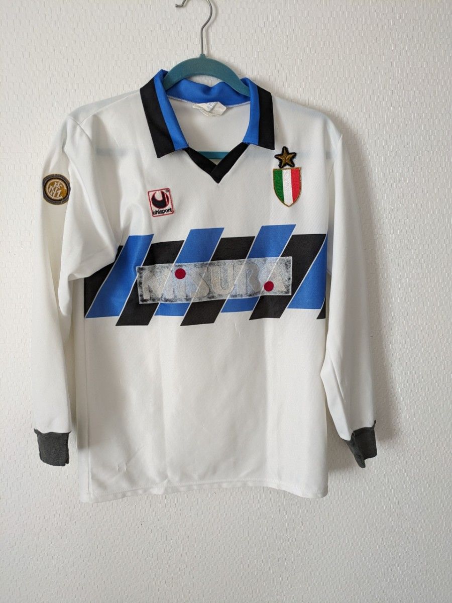 uhlsport インテル ミラノ イタリア 89/90 アウェイ フットボール サッカー