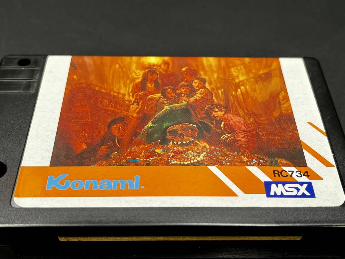 MSX ソフト グーニーズ Konami RC734 コナミ 1986 ソフトのみ_画像6
