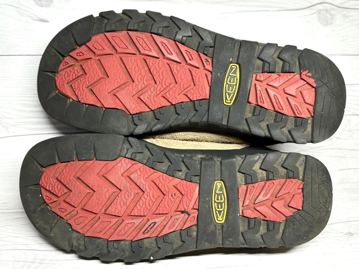 【即決】KEEN メンズ 27cm キーン ジャスパー スニーカー JASPER トレッキングシューズ アウトドア くつ ベージュ 黒 青_画像7