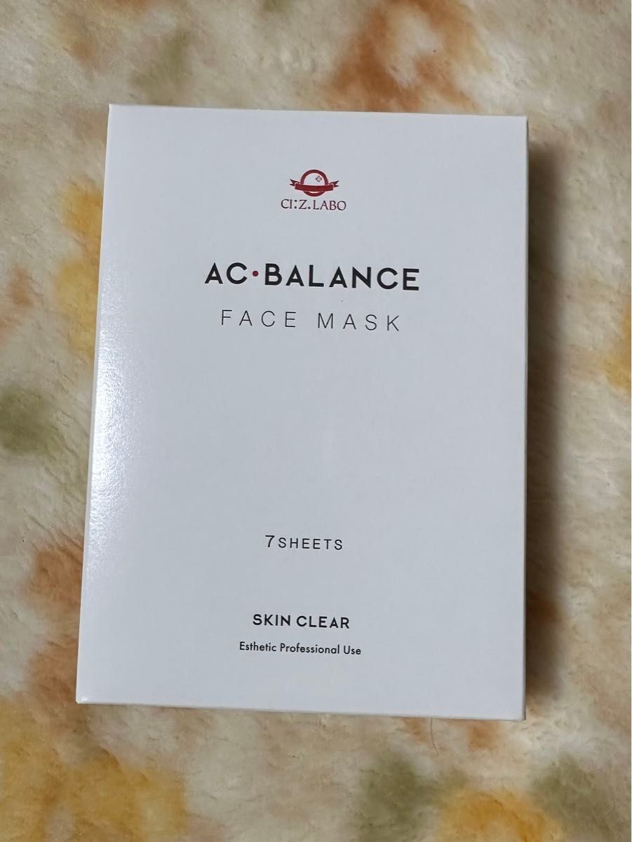 バランス フェイスマスクAC Balance Face MaskシーズラボCi:z Labo