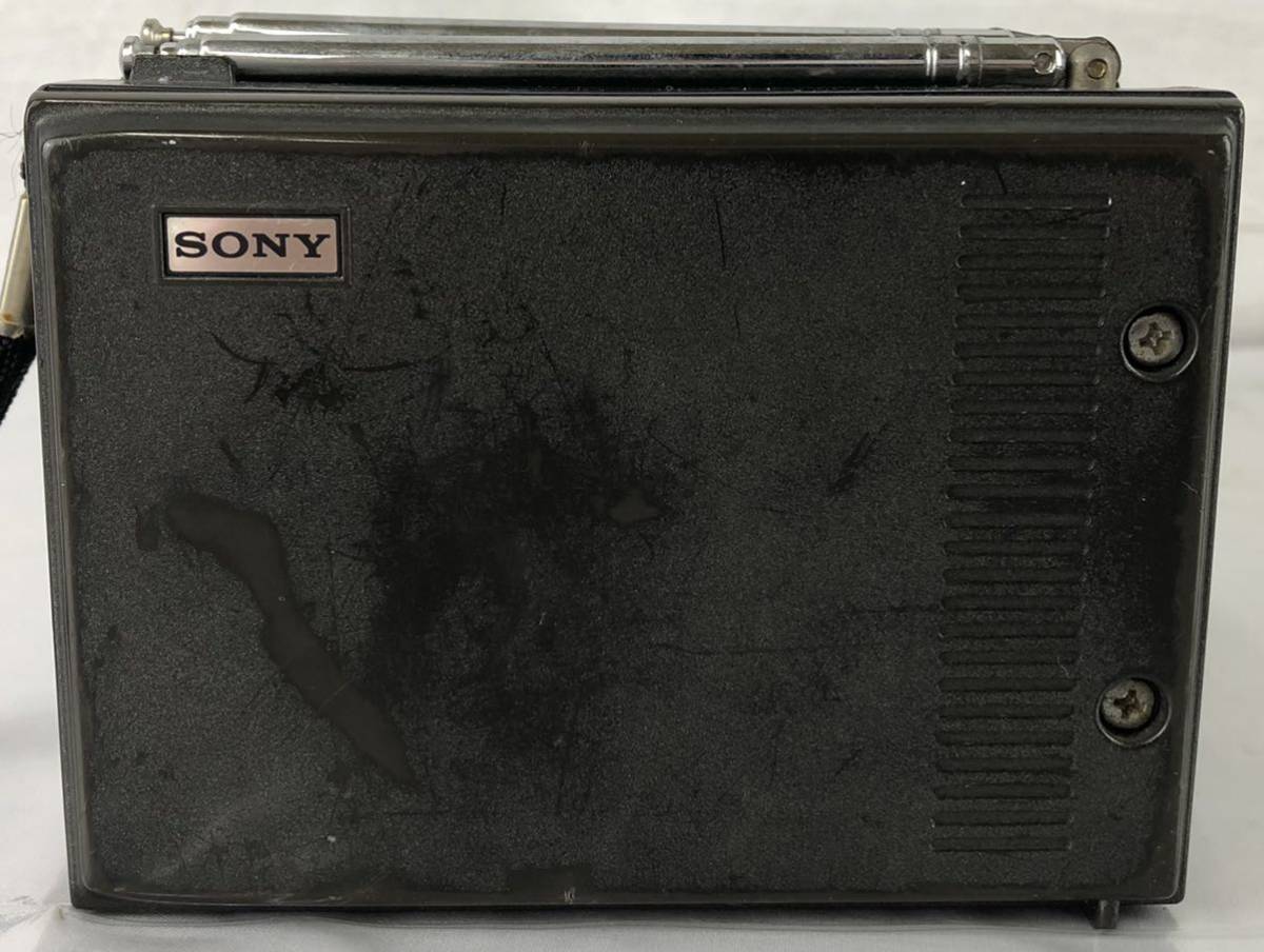#*# SONY 3BAND ComPact Receiver [ICF-7800] =NEWSCASTER= /Wallet Type & Dipole ANT!/1970\'(Y29,800) /Sound OK but Junk?#*#