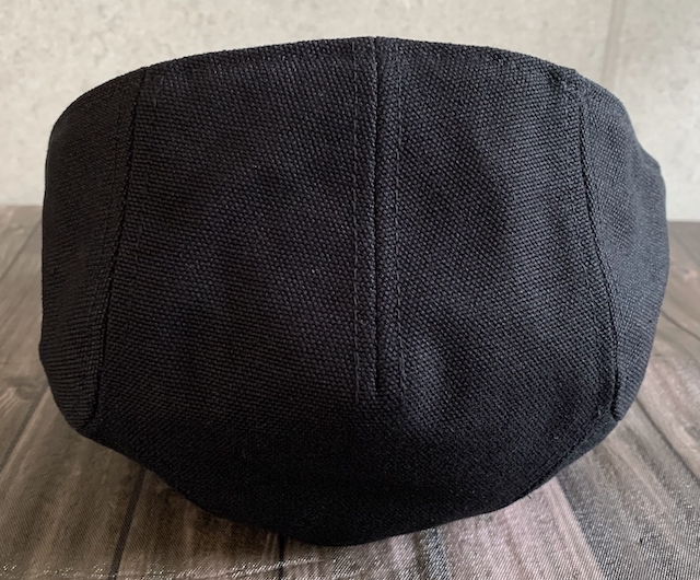 帽子 GENTLY キャンバス ハンチング こだわりの深さ Mサイズ オールシーズン コットン 59cm ブラックの画像6