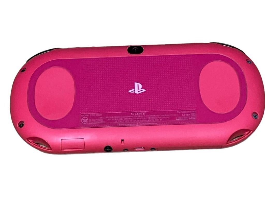 PSVITA PCH-2000 ピンク/ブラック ジャンク品 PSVITA PCH-2000 ブラックピンク ジャンク品 本体(通電確認済