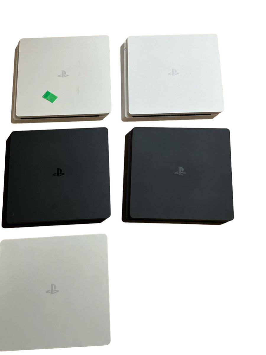 【動作確認済】 PS4 500GB 1TB ジェットブラック PlayStation4 SONY プレステ4 2000A 2100A 2100B 2200A ７台セット