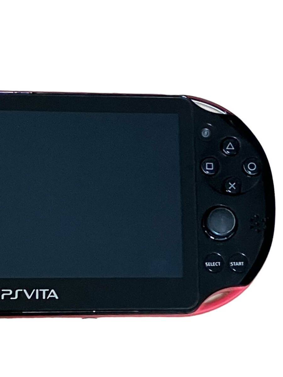 【通電確認済】 PSVITA 本体 PCH-2000 PlayStationVita ジャンク ブラック SONY ソニー _画像3
