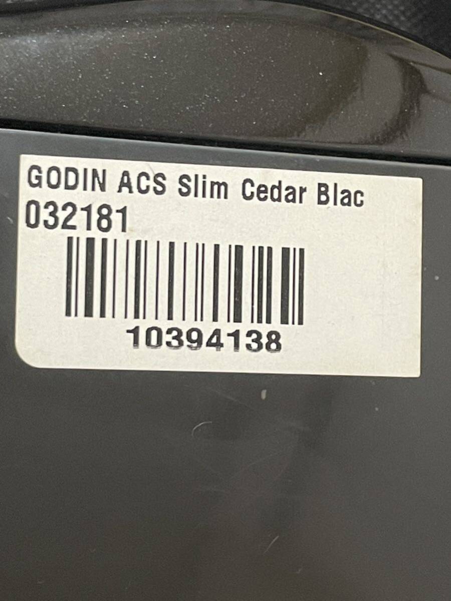 【ジャンク】Godin ACS Slim Cedar Blackの画像4