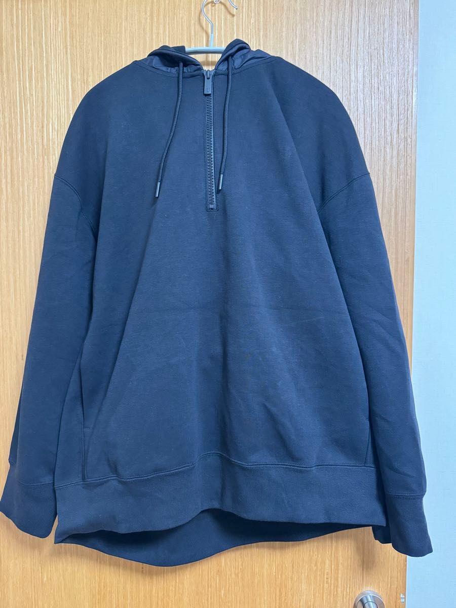 UNIQLO ユニクロ +J ドライスウェットハーフジップパーカ XL