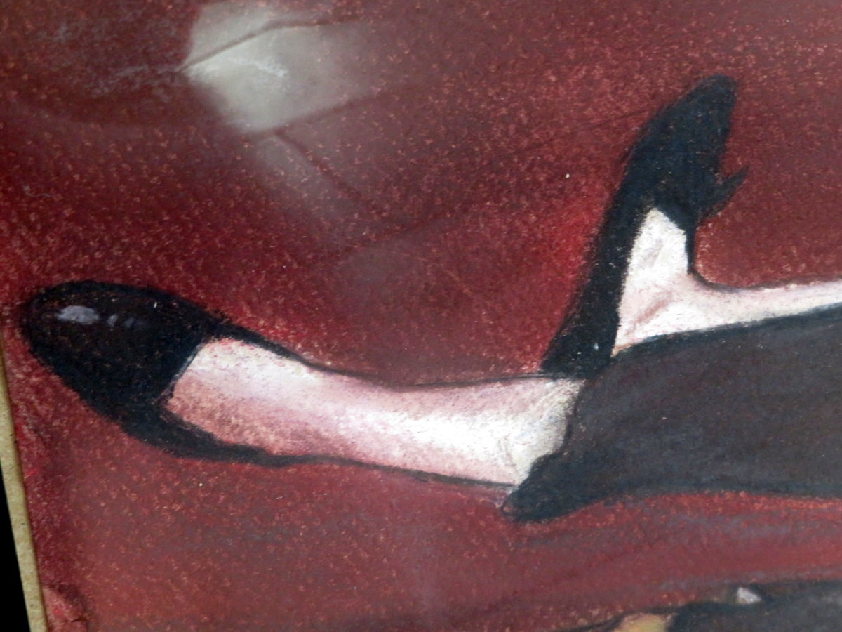 エドゥアール マネ Edouard Manet 死せる闘牛士 1865年 ミクストメディア オルセー美術館認証 油彩 水彩 パステル 模写_画像4