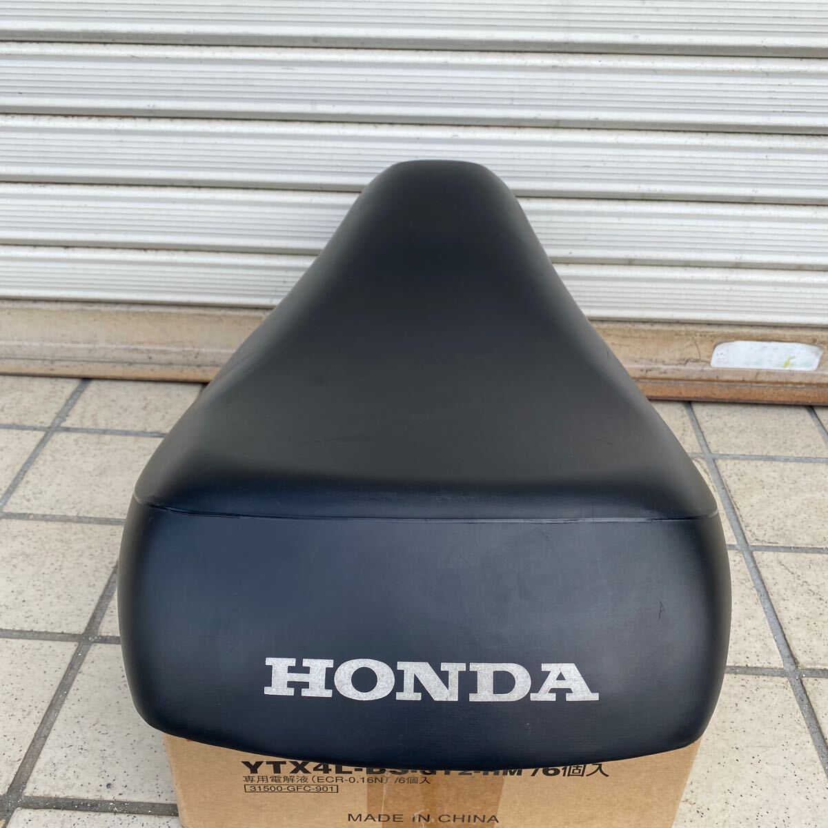 HONDA DJ-1R ブラック 純正 シート GR1-7500 ホンダ 黒 破れなしの画像3