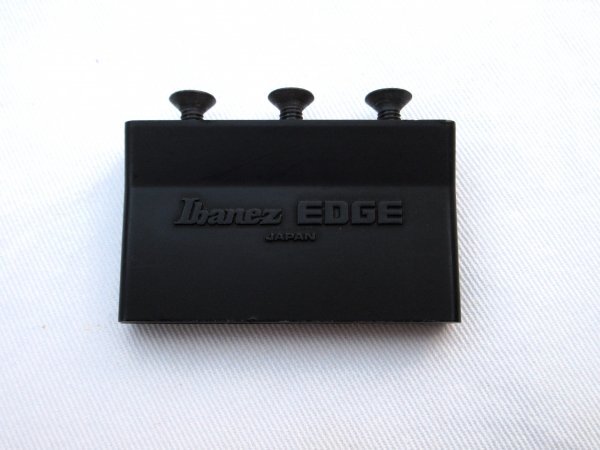 Ibanez　アイバニーズ　Edge用ブロック　31mm　後期のショートブロック　艶黒仕上げ　程度良し　88年製Ibanez 540S_Ibanez Edge ショートブロック