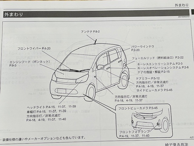 ★☆三菱　26年8月 Ｂ11Ｗ　ekワゴン　ekカスタム 　取扱説明書　取扱書 取説　送料無料☆★_画像6