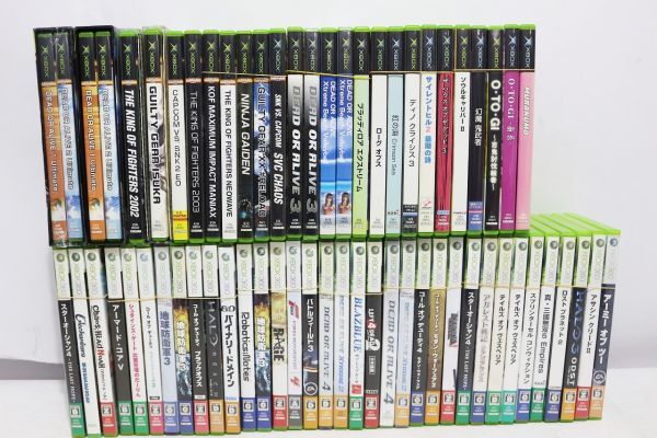 D127H 032 Microsoft XBOX/XBOX360ソフト アーマードコアV レフト4デッド2 他 まとめて 計61本セット 現状品 ジャンクの画像1