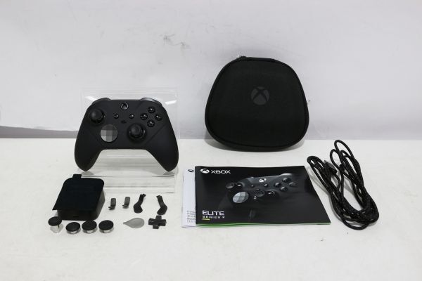 D148H 047 Microsoft Xbox Elite ワイヤレスコントローラー シリーズ2 FST-00009 現状品 ジャンク_画像4