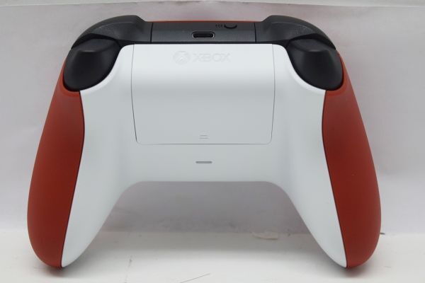 D394H 047 Microsoft XBOX ワイヤレスコントローラー パルスレッド 本体のみ 動作確認済 中古品_画像2