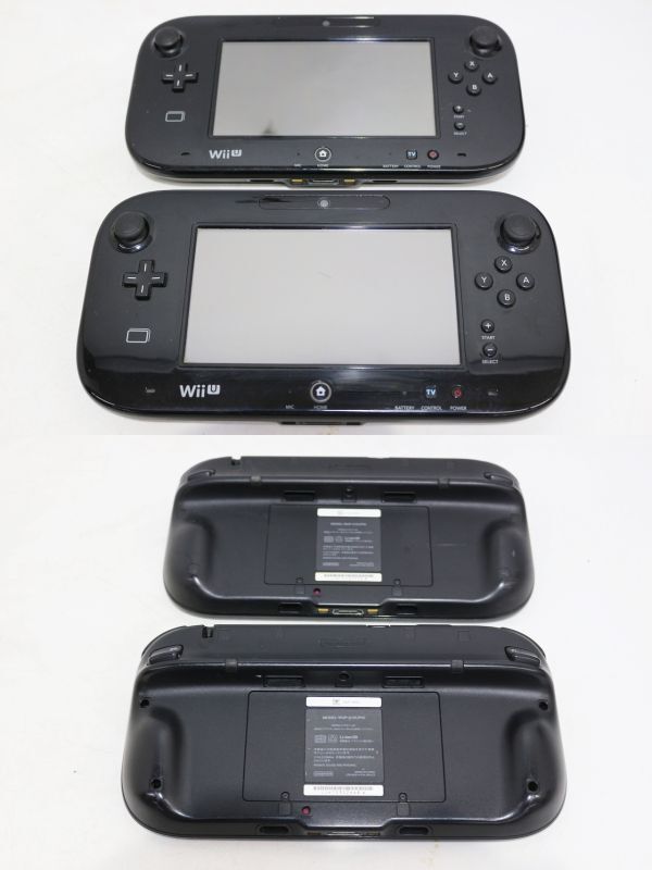 D310H 034 Nintendo ニンテンドー WiiU 本体 + ゲームパッドのみ 各8台セット 現状品 ジャンクの画像5
