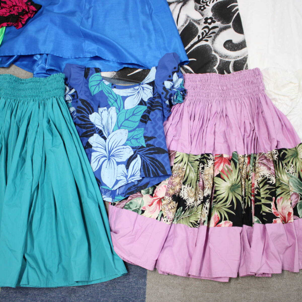 [ хула для костюм 22 пункт ] для взрослых L соответствует MM платье One-piece юбка пау flair юбка продажа комплектом комплект Hawaiian костюм 