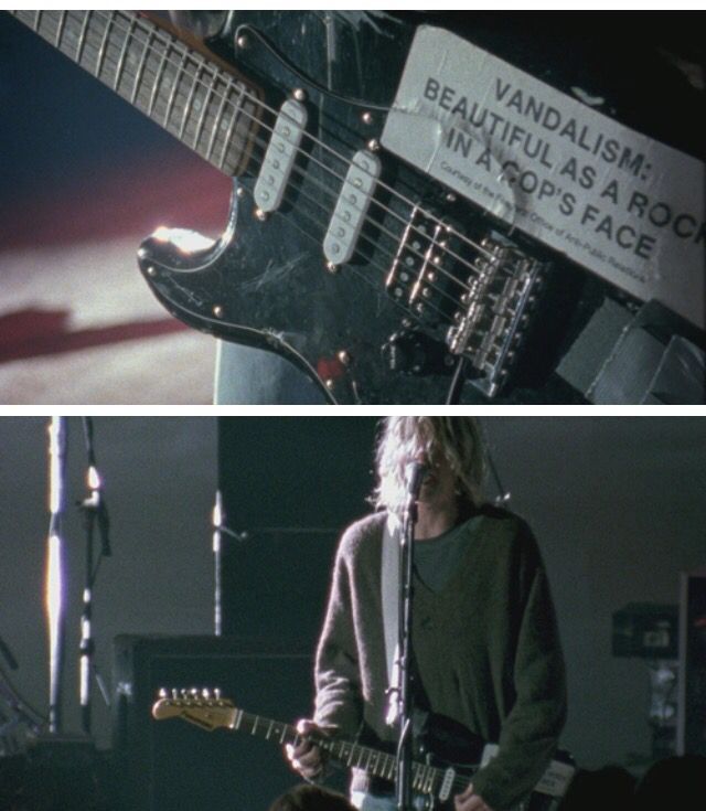 VANDALISM STICKER★バンパーステッカー カートコバーン NIRVANA Kurt Cobain ギター グランジ 90s Grunge ニルヴァーナ PUNK HARD COREの画像7
