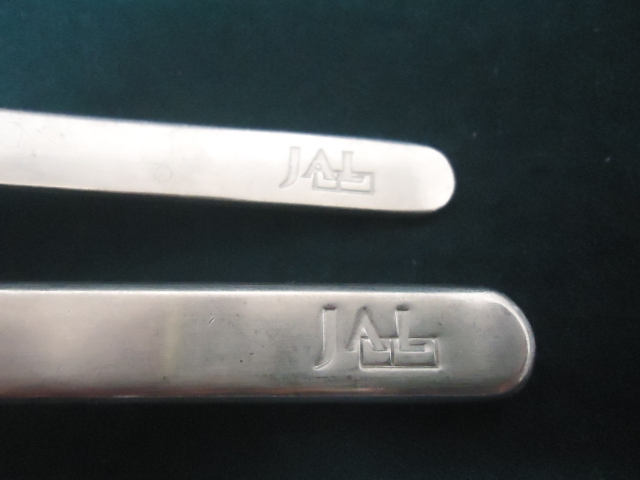 　JALの機内食のナイフ・スプーン・トランプ_画像7