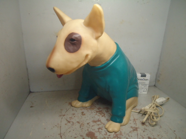  electric stand ( bull terrier?)