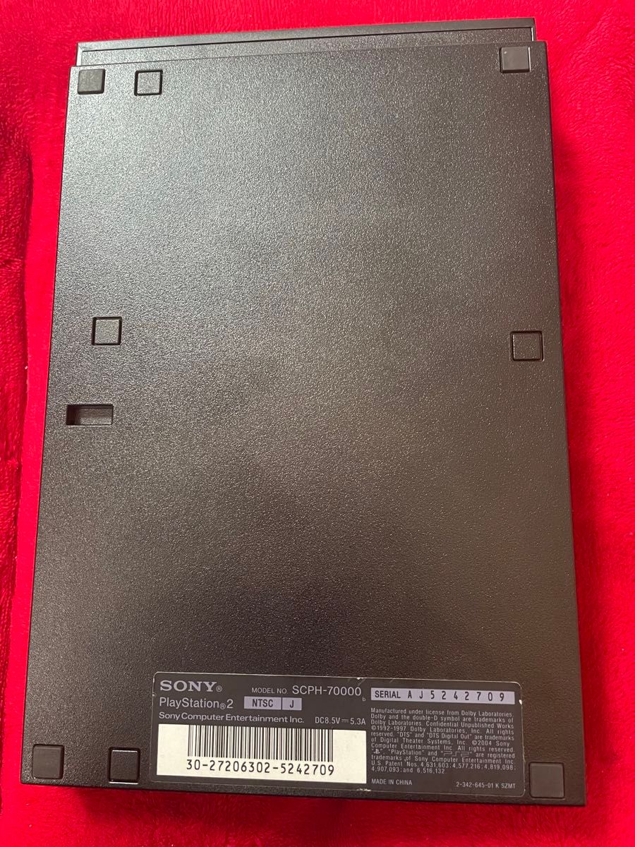 PS2 薄型　SCPH-70000 ブラック