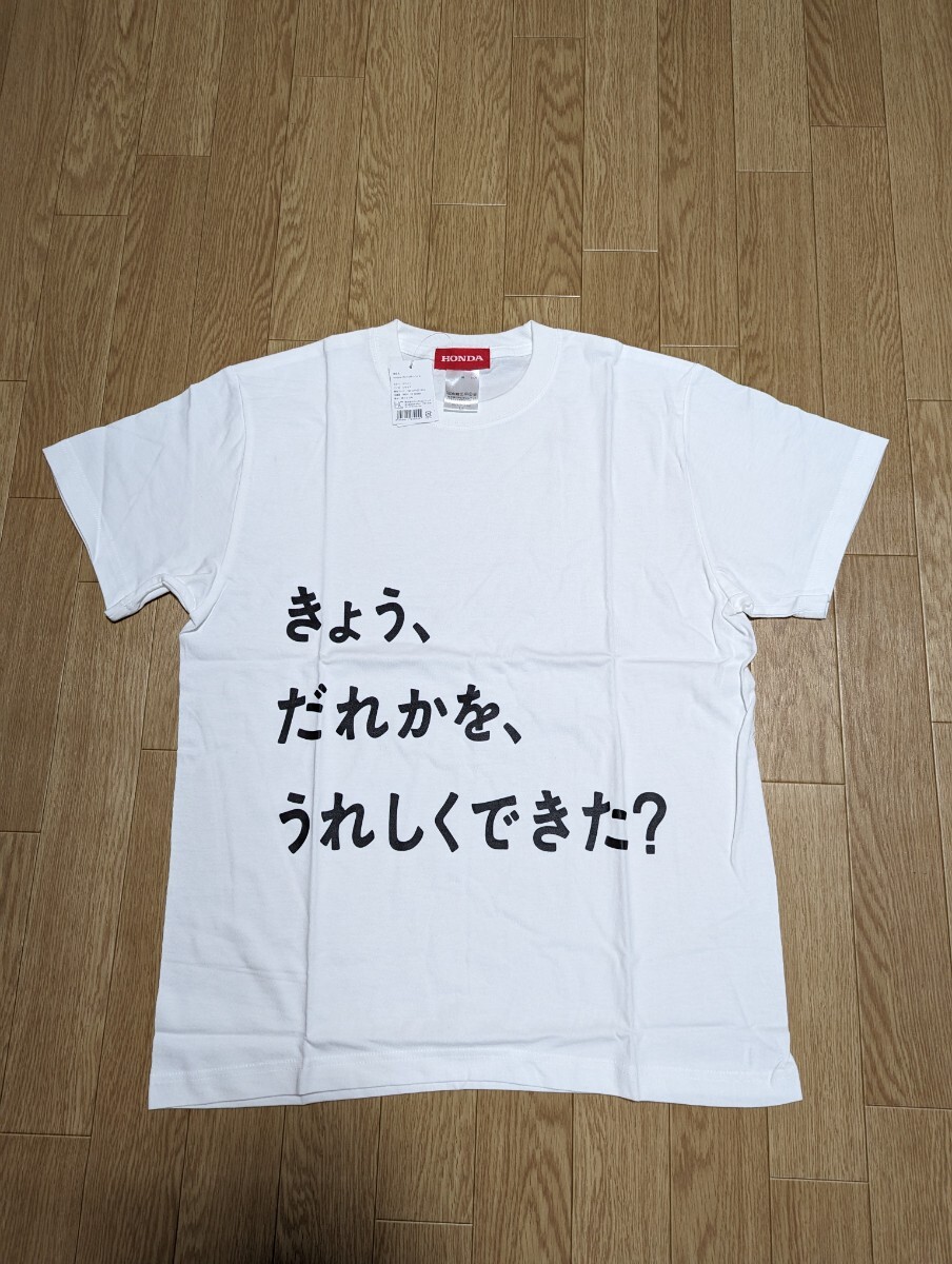 ☆　Honda　Tシャツ　(ステイトメント)　Ｍサイズ　新品未使用品　☆_画像1