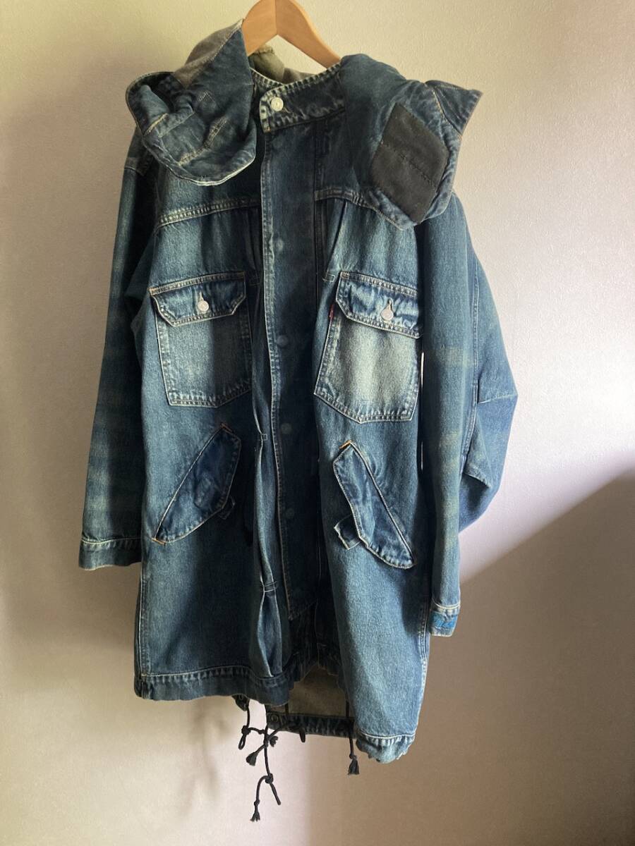 FACETASM ファセッタズム　デニムコートYA-C0-U03　LEVIS リーバイス　levi’s XL_画像1