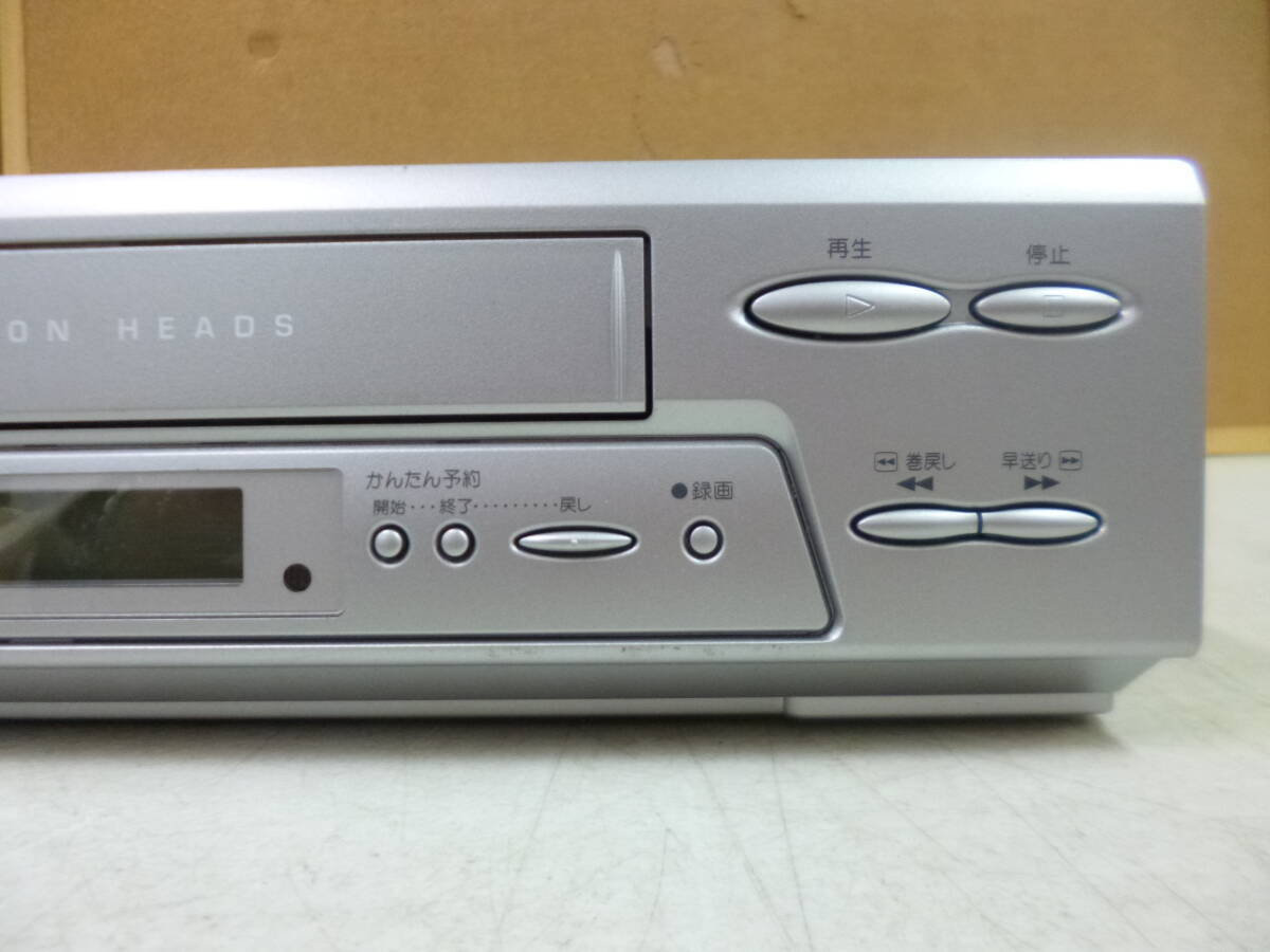 SHARP シャープ VHS ビデオデッキ VC-HF920 2005年製 リモコン付き 動作品 中古「管理No.WA00057」の画像8