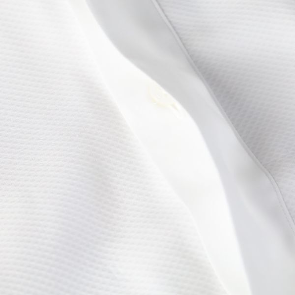 160 新品 gotairiku 五大陸 フォーマル ドレスシャツ イカ胸 タキシード 比翼 メンズ WEAR BLACK 長袖 シャツ 39 M_画像6
