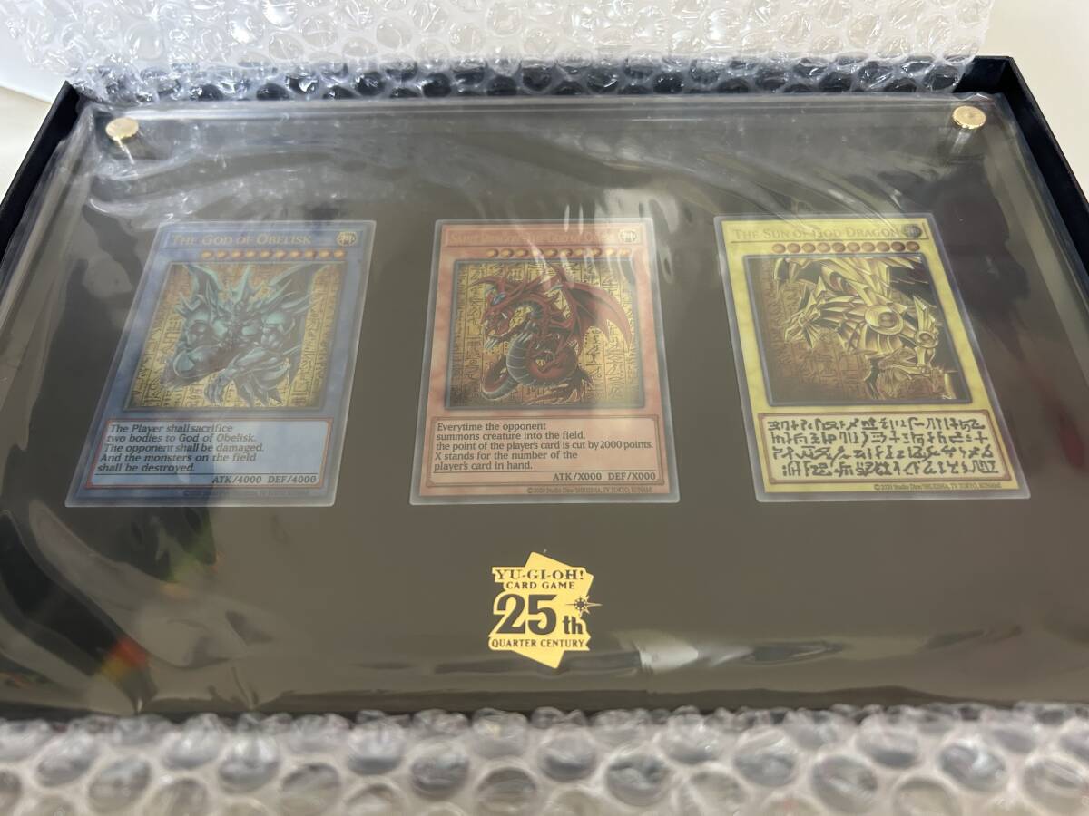 遊戯王カードゲーム25周年記念商品「三幻神」スペシャルカードセット（ステンレス製）の画像4