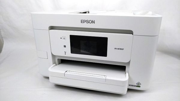 EM-102795 【ジャンク/通電のみ確認済み】 ビジネスプリンター［PX-M780F］ 2019年製造 (エプソン EPSON) 中古_ターンテーブルは付属致しません。