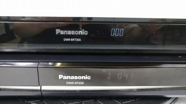 EM-102869( operation verification ending )BD recorder +DVD recorder 2 pcs. set [DMR-BRT300*DMR-XP200]( Panasonic Panasonic) used 