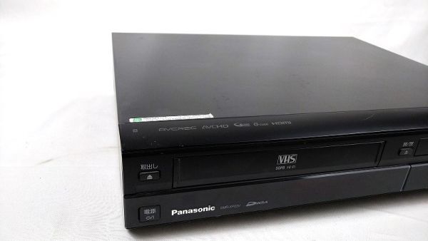 EM-102883 〔ジャンク/通電確認済み〕HDD搭載VHS一体型DVDレコーダー［DMR-XP22V］2008年製 250GB (パナソニック Panasonic) 中古_画像8