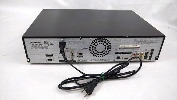 EM-102883 〔ジャンク/通電確認済み〕HDD搭載VHS一体型DVDレコーダー［DMR-XP22V］2008年製 250GB (パナソニック Panasonic) 中古_画像10