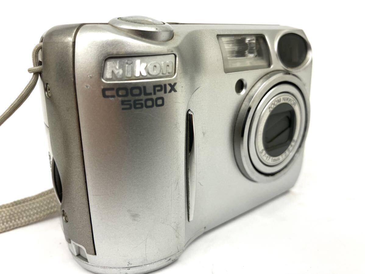 【K】Nikon COOLPIX E5600 ニコン デジタルカメラ コンパクトカメラ 　クールピクス　本体のみ　動作未確認　電池式　【1221】A_画像7