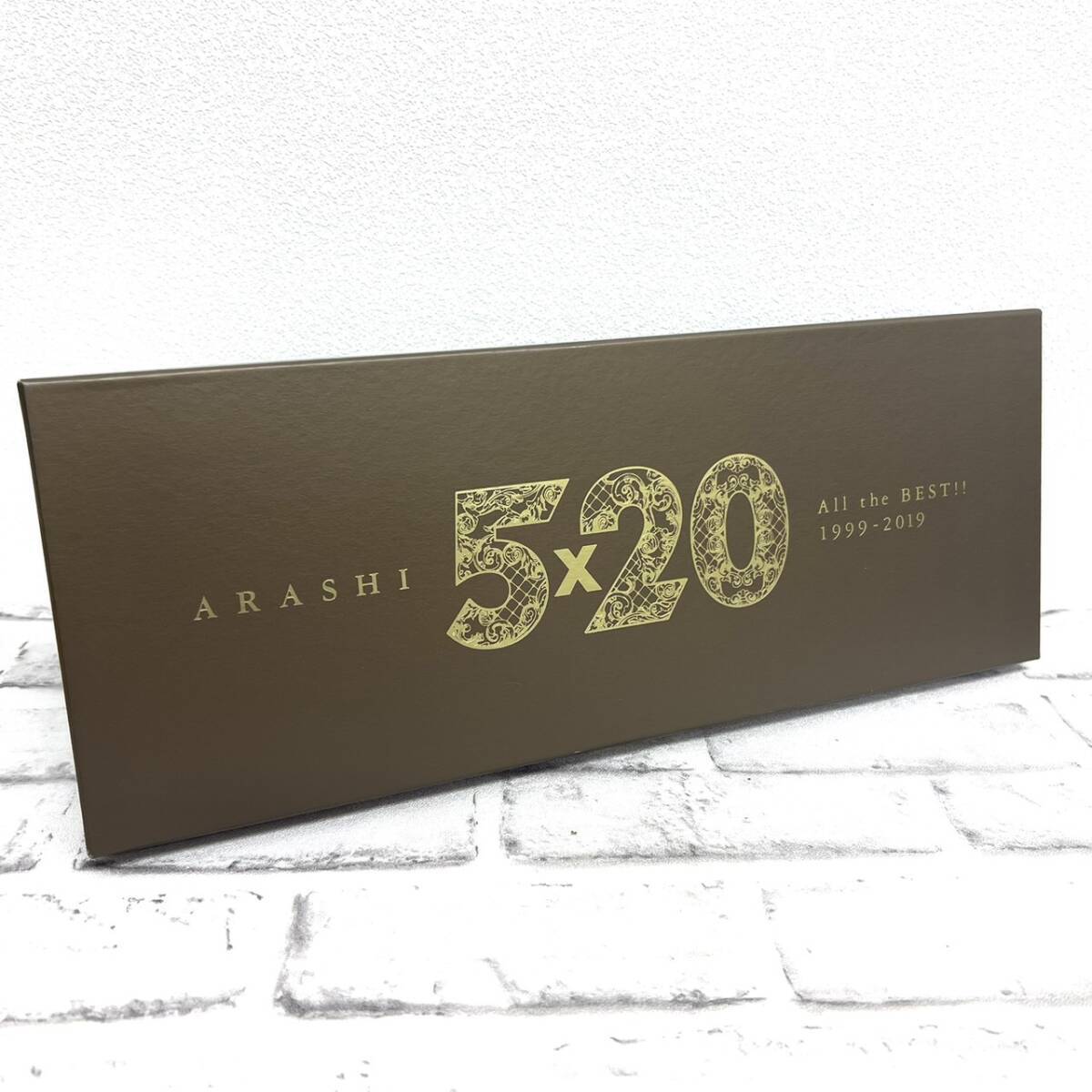 【K】嵐　CD　5×20 All the BEST!! 1999-2019　初回限定盤　4CD+1DVD　ARASHI　ベストアルバム　動作未確認　美品　J-POP【4613】A_画像1