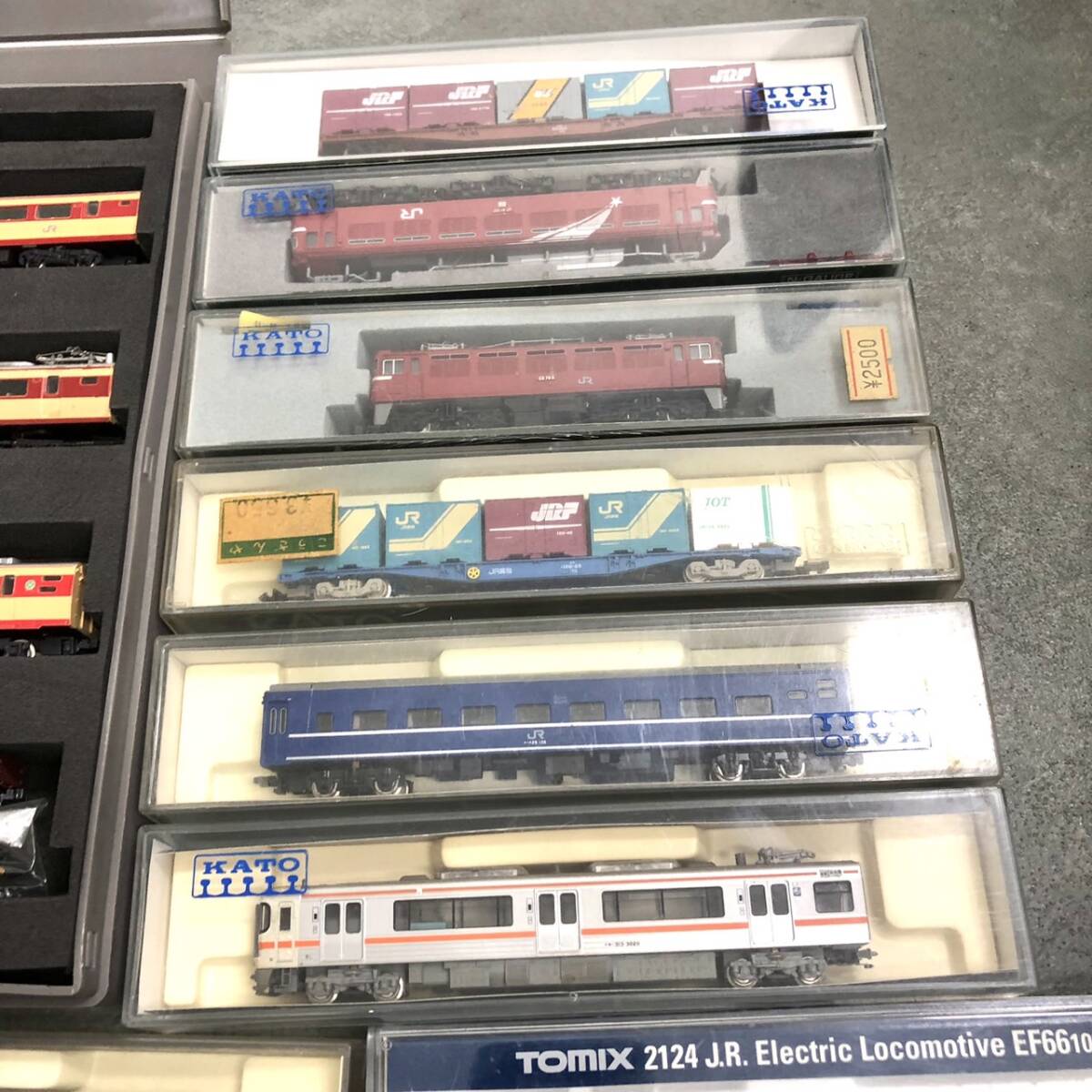 【T】＊大量＊ 鉄道模型おまとめ約44点　車両　貨物　新幹線　Nゲージ　KATO カトー等　ジャンク品　長期保管　現状品　動作未確認【1238】_画像3