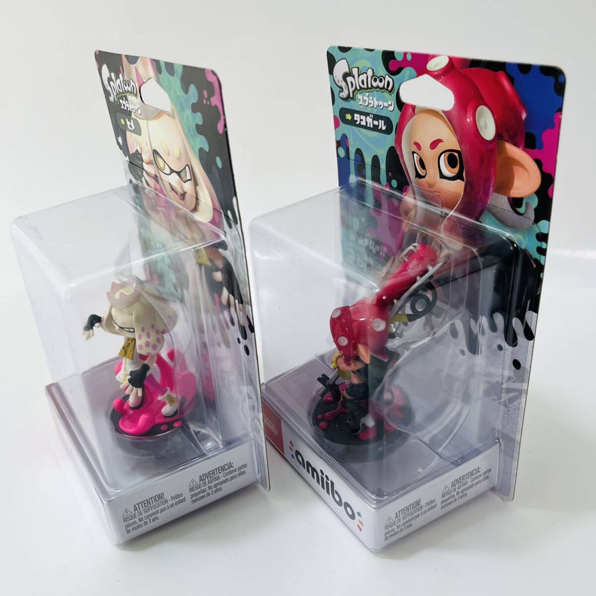 【未使用品】amiibo アミーボ スプラトゥーン ヒメ タコガール Splatoon amiibo Switch ニンテンドー 任天堂_画像3