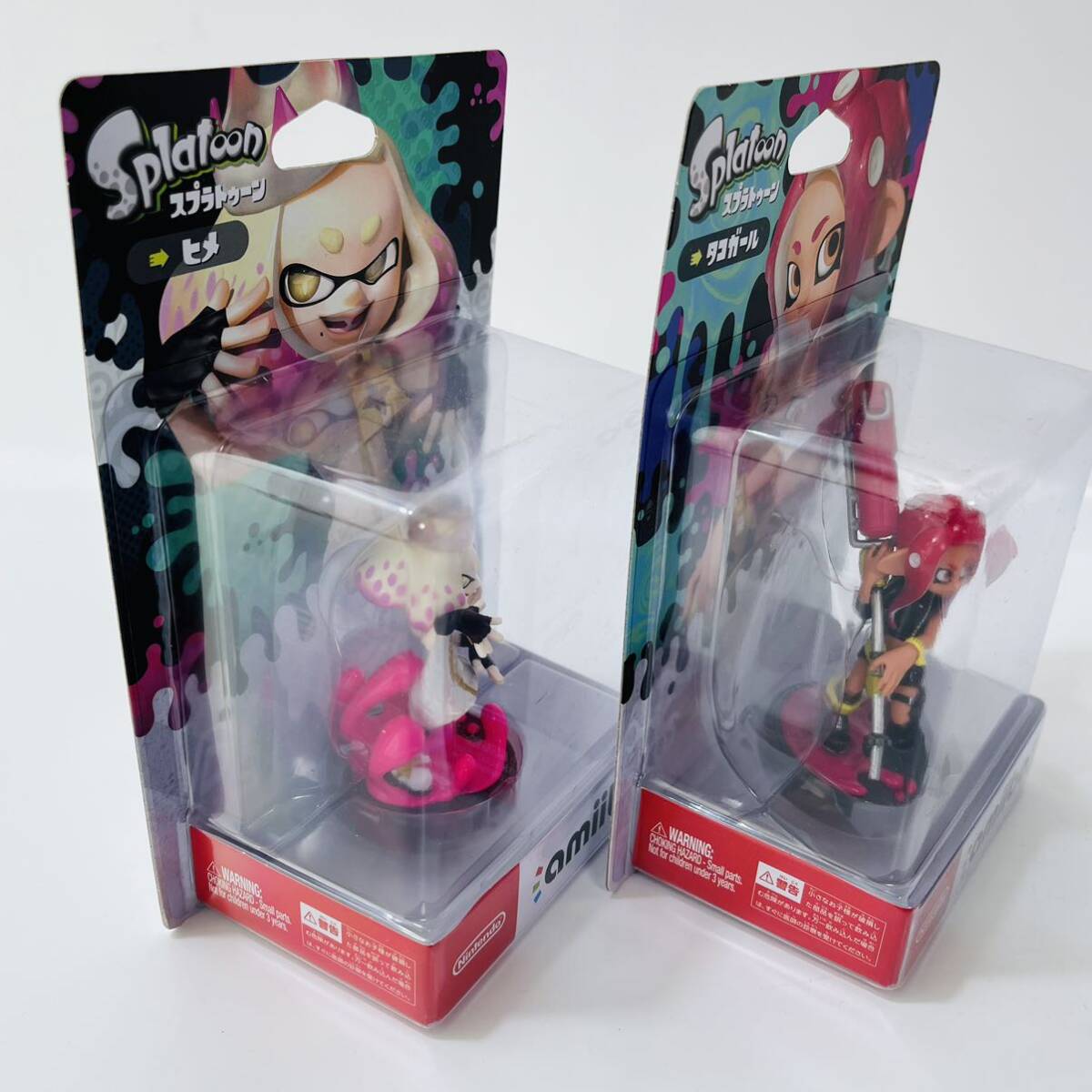 【未使用品】amiibo アミーボ スプラトゥーン ヒメ タコガール Splatoon amiibo Switch ニンテンドー 任天堂_画像4