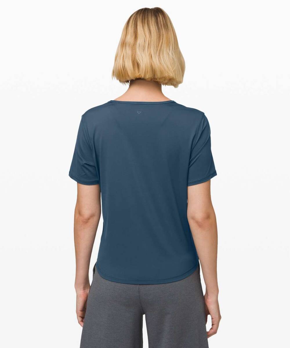 ルルレモン lululemon Do the Daily Short Sleeve サイズ2 美品☆☆☆ ※注・説明ご参照 半袖Tシャツ ショートスリーブの画像10