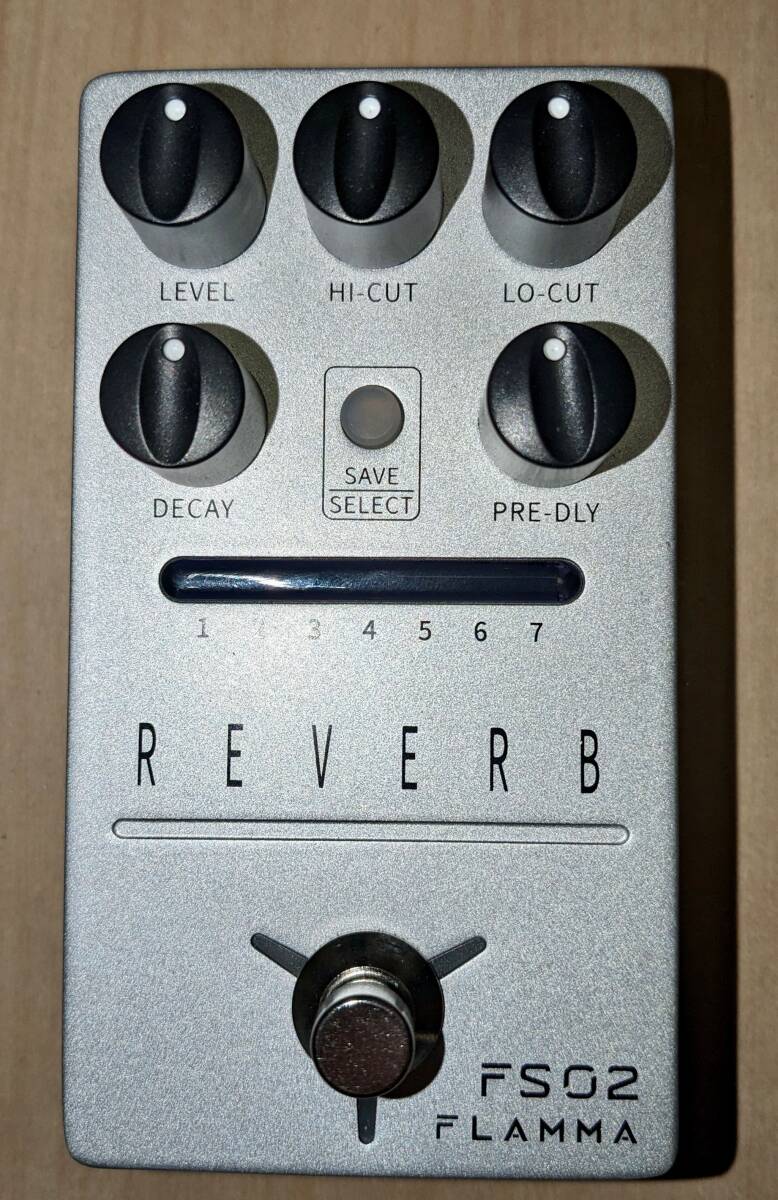 FLAMMA フランマ FS02/REVERB エフェクター リバーブの画像1